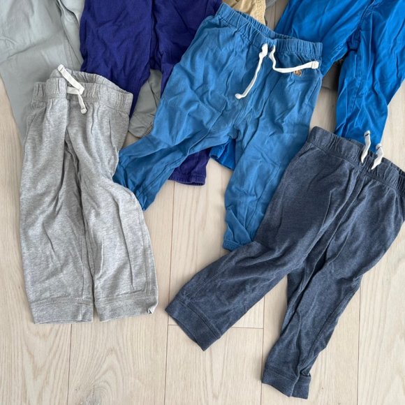 Set of 8 Boy's Toddler Pants Jeans Various 12-24 Months - Picture 3 of 3